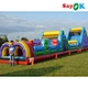 huge bounce house obstacle course